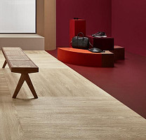 Forbo Allura Material 63476DR7-63476DR5 burgundy фото 2 | FLOORDEALER